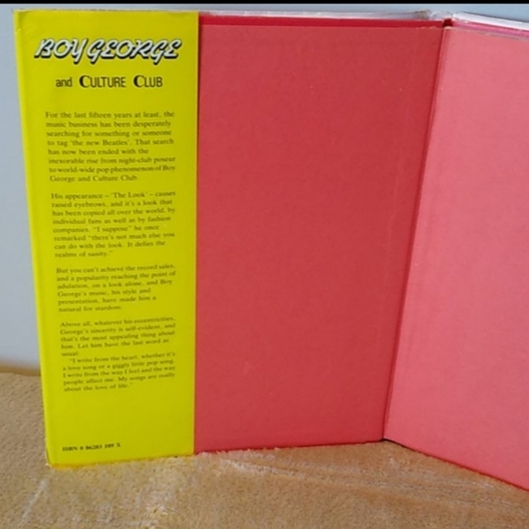 1984 Boy George and the Culture Club Book - Coffee Table Book - Picture 7 of 10